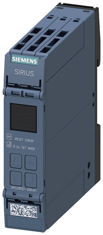 Siemens 3RS2800-2BA40 3RS28002BA40 Temperaturovervågningsrelæ Antal relæudgange: 2