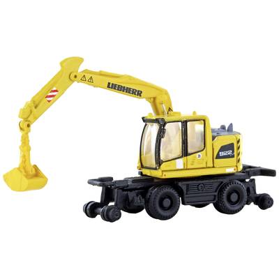 Minis by Lemke LC4265 N Byggekøretøj model Liebherr A922 Rail 2-vejs gravemaskine med griber