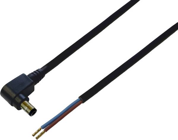 BKL Electronic DC-stikforbindelse DC-hulstik - Kabelsko 5.5 mm 2.1 mm   0.75 m 1 stk Single