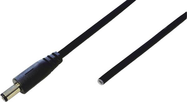 BKL Electronic DC-stikforbindelse DC-hulstik -  4 mm 1.7 mm   2 m 1 stk Single