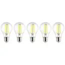 Sygonix SY-5781466 LED (RGB)-lamp EEK A (A - G) E27 3.8 W = 60 W Varmhvid (Ø x H) 60 mm x 104 mm Filament 5 stk
