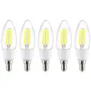 Sygonix SY-5781472 LED (RGB)-lamp EEK A (A - G) E14 2.2 W = 40 W Varmhvid (Ø x H) 35 mm x 110 mm Filament 5 stk