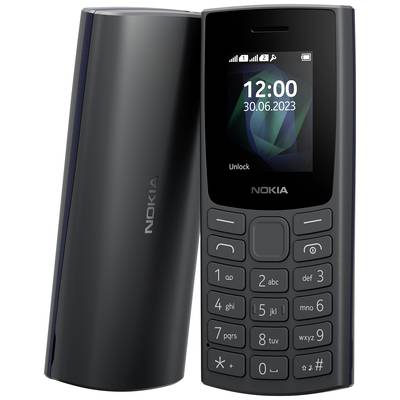 Dual-SIM mobiltelefon Nokia 105 Edition 2023 1.77 tommer Charcoal