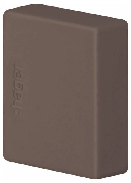 Hager LF2002068014 Endestykke (B x H) 20 mm x 20 mm Brun 1 stk-0