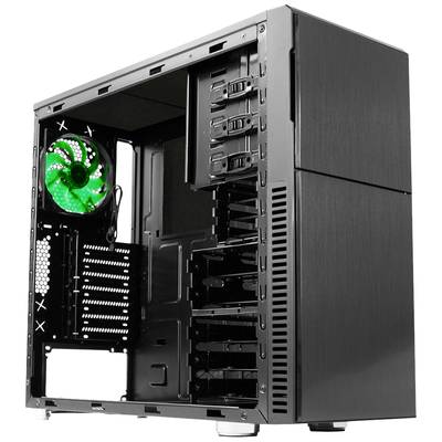 Nanoxia Deep Silence 3 Midi-tower PC-kabinet Sort
