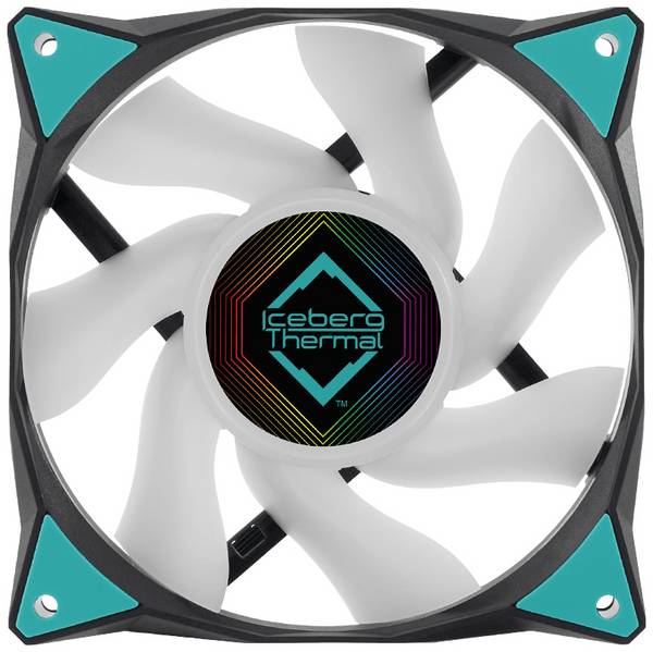 Iceberg Thermal IceGALE ARGB PC-kabinet-blæser Sort