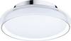 Paulmann Luena LED-Fugtrumslys LED (RGB) Bajonet 11.5 W Varmhvid Glas, Krom