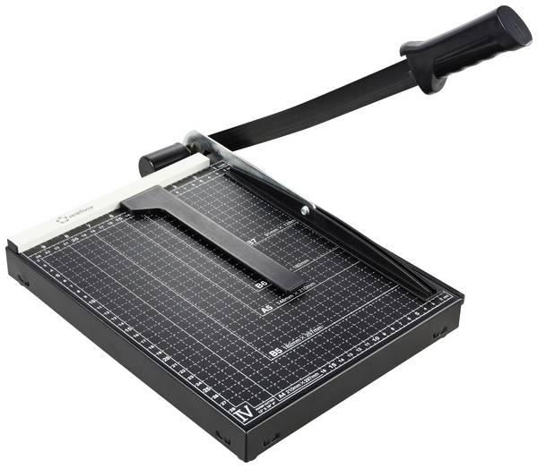 Renkforce RF-CUT-100 Guillotineskærer A4 Skæreevne A4 80 g/m²: 12 Blatt