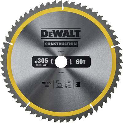 DEWALT DT1960-QZ Rundsavblad 1 stk