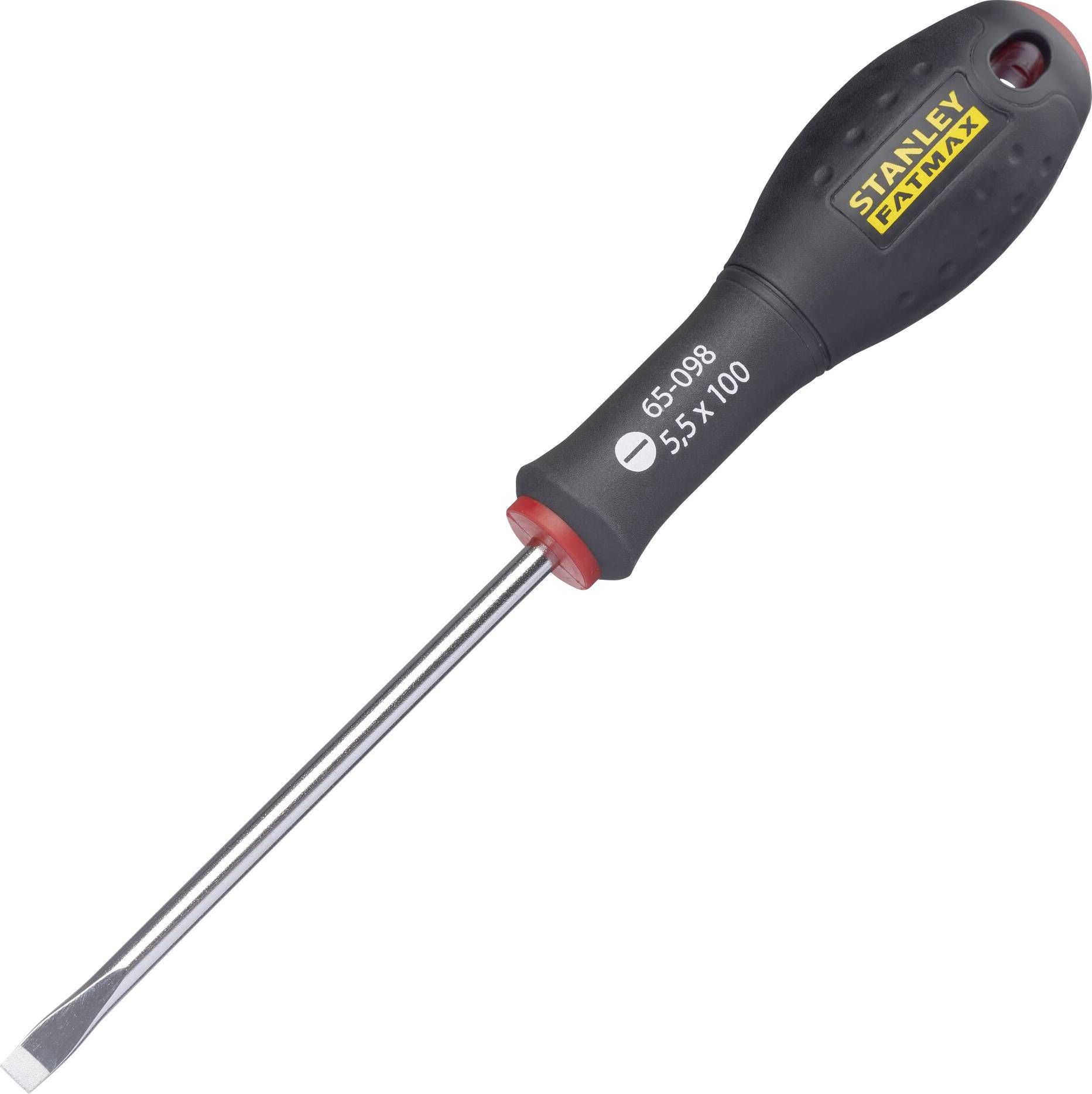 STANLEY Kærv-skruetrækker Klinge-bredde: 5.5 mm Klinge-længde: 100 mm
