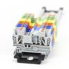 TRU COMPONENTS TC-JPT4 Grey Gennemgangsklemme 6.2 mm Lyntilslutning Poltal: 2 0.2 mm² 4 mm² Grå 1 stk