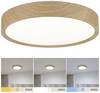 Paulmann 71085 Tega LED-loftslampe LED (RGB) LED indbygget 22.5 W Træ
