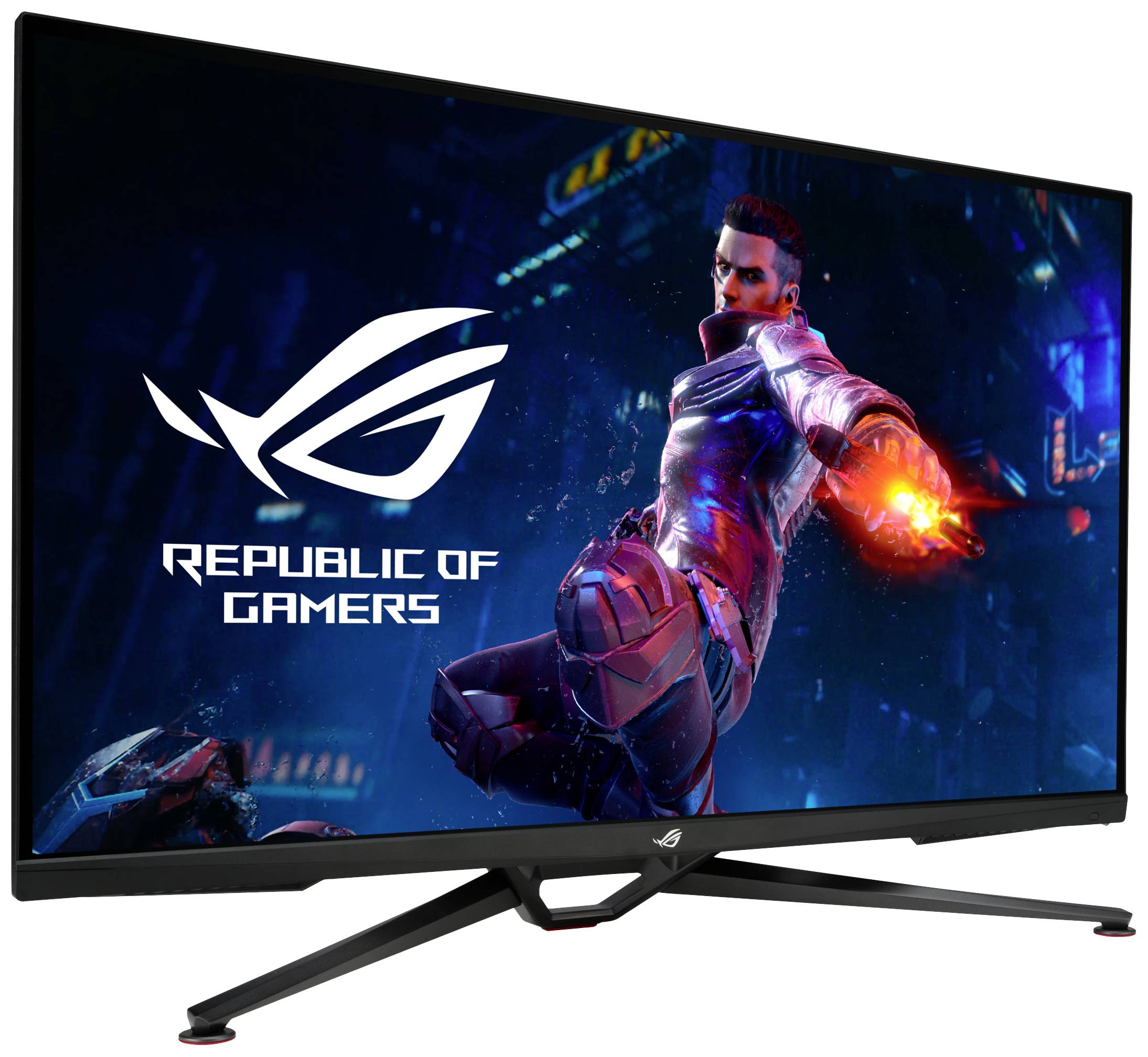 Asus PG38UQ ROG Swift UHD Gaming monitor EEK G (A - G) 96.5 cm (38 tommer) 3840 x 2160 Pixel 16:9 1 ms DisplayPort, HDMI™, Hovedtelefon (3,5 mm jack), USB-A IPS LED