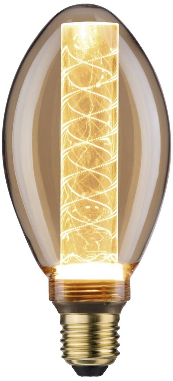Paulmann 28600 LED (RGB)-lamp  E27  4 W Guld (Ø x H) 75 mm x 165 mm  1 stk
