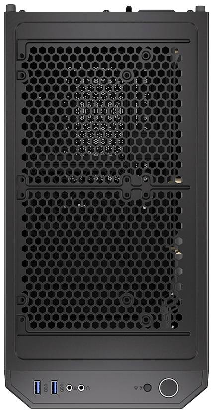 endorfy Signum 300 Solid Midi-tower PC-kabinet Sort 1 forudinstalleret blæser , Støvfilter-6