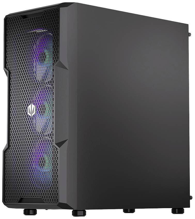 endorfy Regnum 400 ARGB Midi-tower PC-kabinet Sort 4 forudinstallerede LED blæsere , Siderude , Støvfilter-20