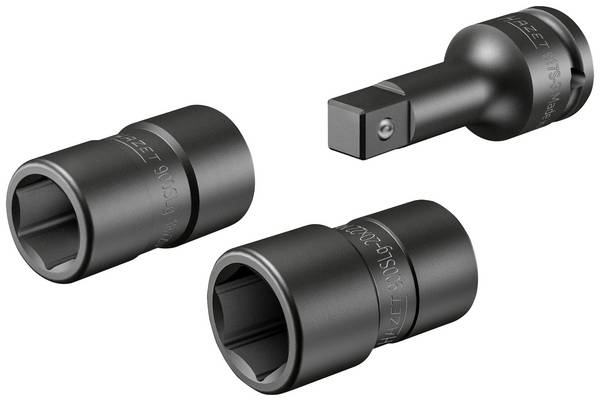 Hazet  Topnøgleindsats-sæt  Firkant, 1/2" (12,5 mm) 3 dele 900SLG-1822/3