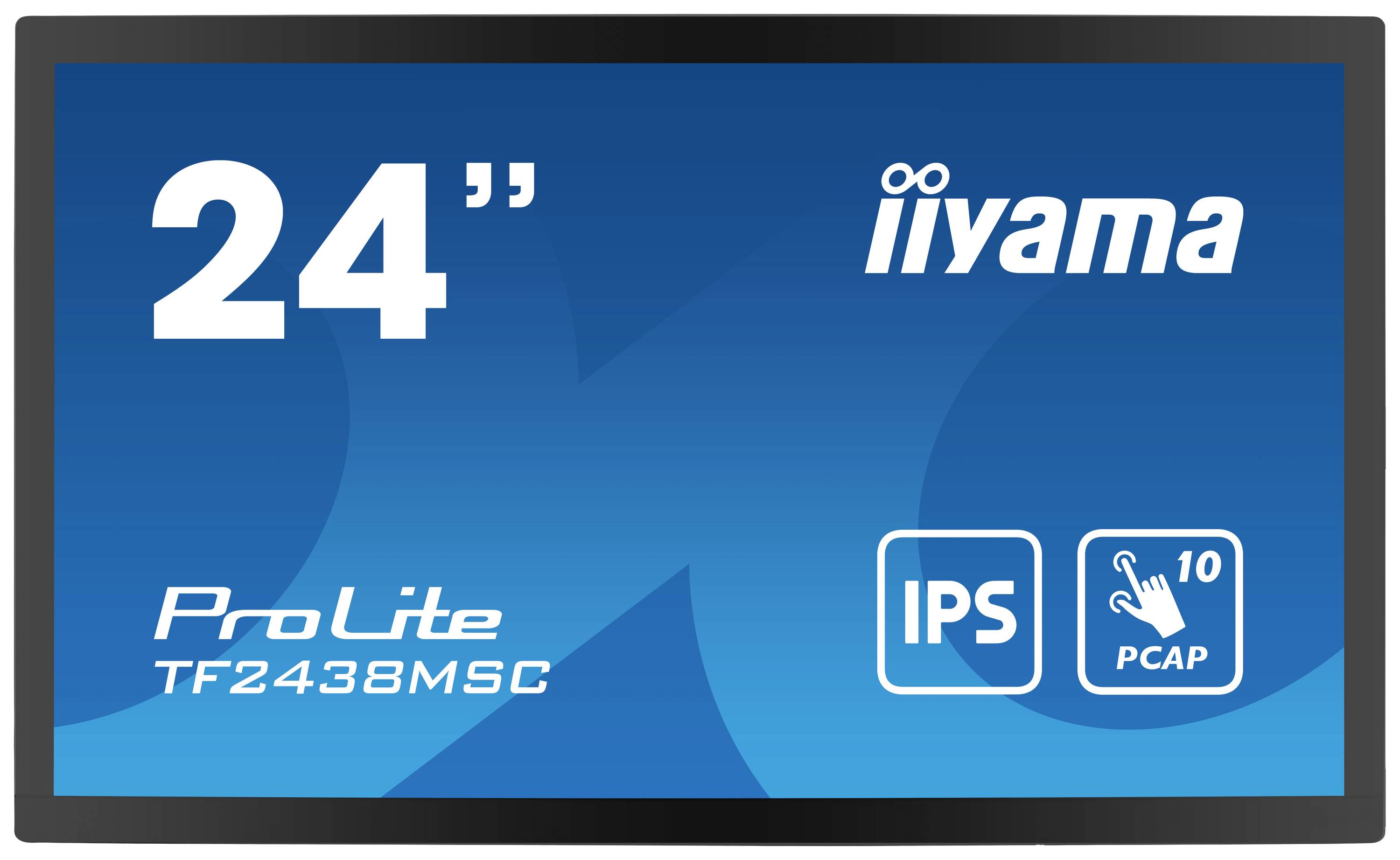 Iiyama 23,8" Bonded PCAP Touchscreen-skærm EEK: E (A - G) 60.5 cm (23.8 tommer) 1920 x 1080 Pixel 16:9 5 ms HDMI™, DisplayPort, USB-A (USB 3.2 Gen 1) IPS LED