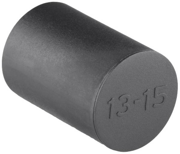 HellermannTyton VP_13-15_Blindplug-PL-BK Blindtylle halogenfrit Plastic Sort 1 stk