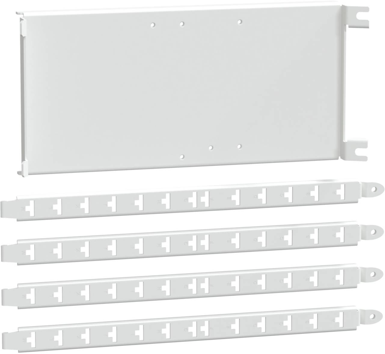 Schneider Electric LVS03405 Tilbehør til fordelerskab Mounting plate 1 stk