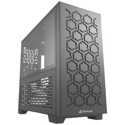 Sharkoon MS-Y1000 Micro-Tower PC-kabinet Sort