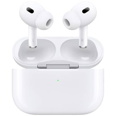 Apple AirPods Pro (2. Gen) + MagSafe Charging Case USB-C   AirPods Bluetooth® Stereo Hvid Noise Cancelling Headset, Lade