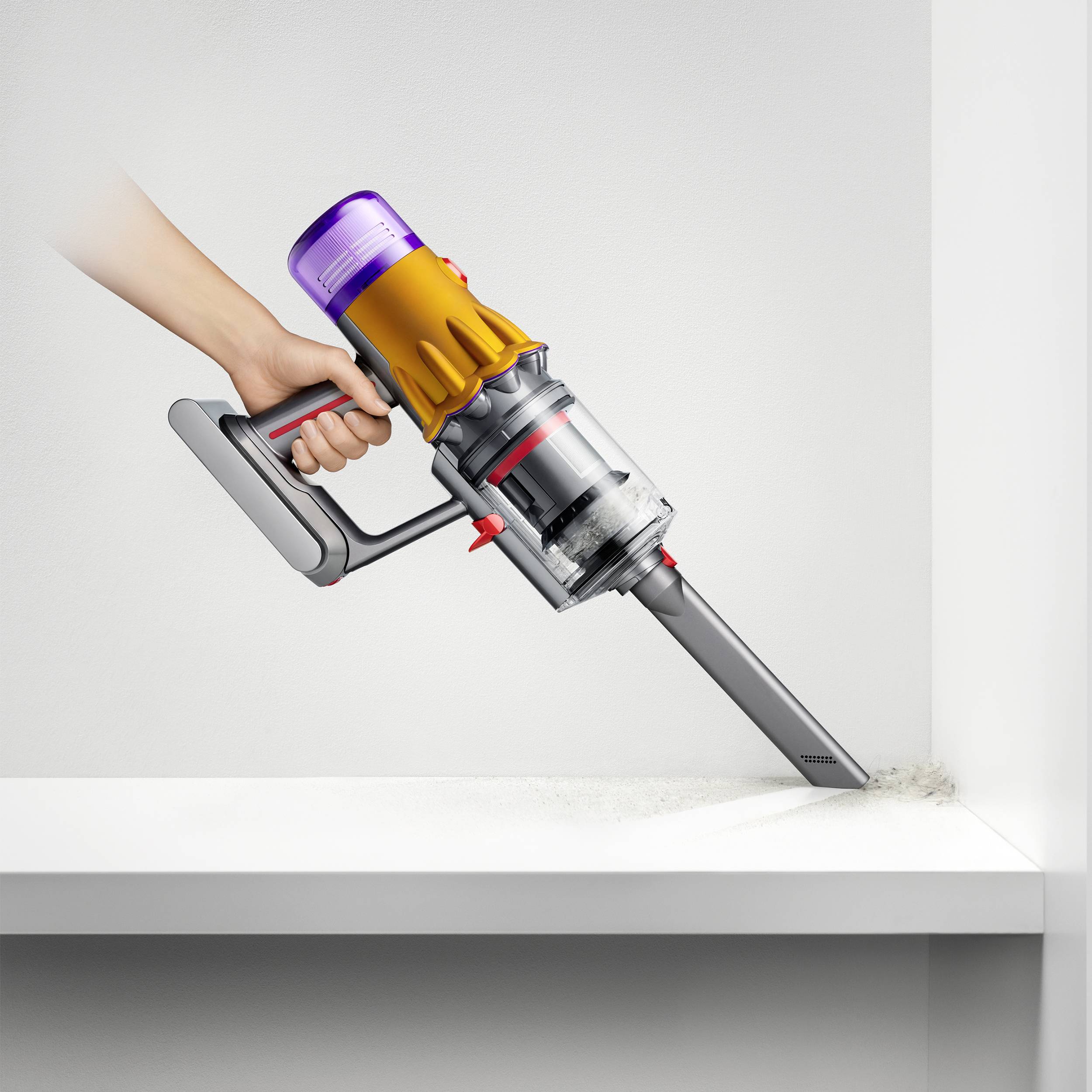 dyson V12 Detect Slim Absolute Nickel Satin 448884-01 Batteridrevet håndstøvsuger 25.2 V 230 V 545 W motoriseret sugebør-11
