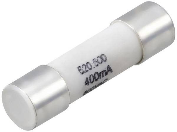 VOLTCRAFT VC 151/171 Fuse Multimetersikring (Ø x L) 5 mm x 20 mm 400 mA 600 V/AC, 600 V/DC Hurtig -F- Indhold 1 stk