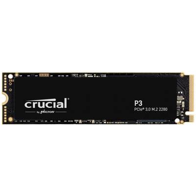 Crucial P3 4 TB Intern NVMe/PCIe M.2 SSD M.2 PCIe NVMe Retail CT4000P3SSD8
