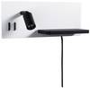 Paulmann Serra 71102 Vægbelysning 5.5 W LED (RGB) Hvid (mat), Sort (mat)