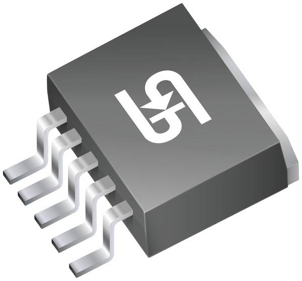 Taiwan Semiconductor TS2596CM5 RNG PMIC - spændingsregulator - DC/DC-koblingsregulator  D2PAK-5 Tape on Full reel