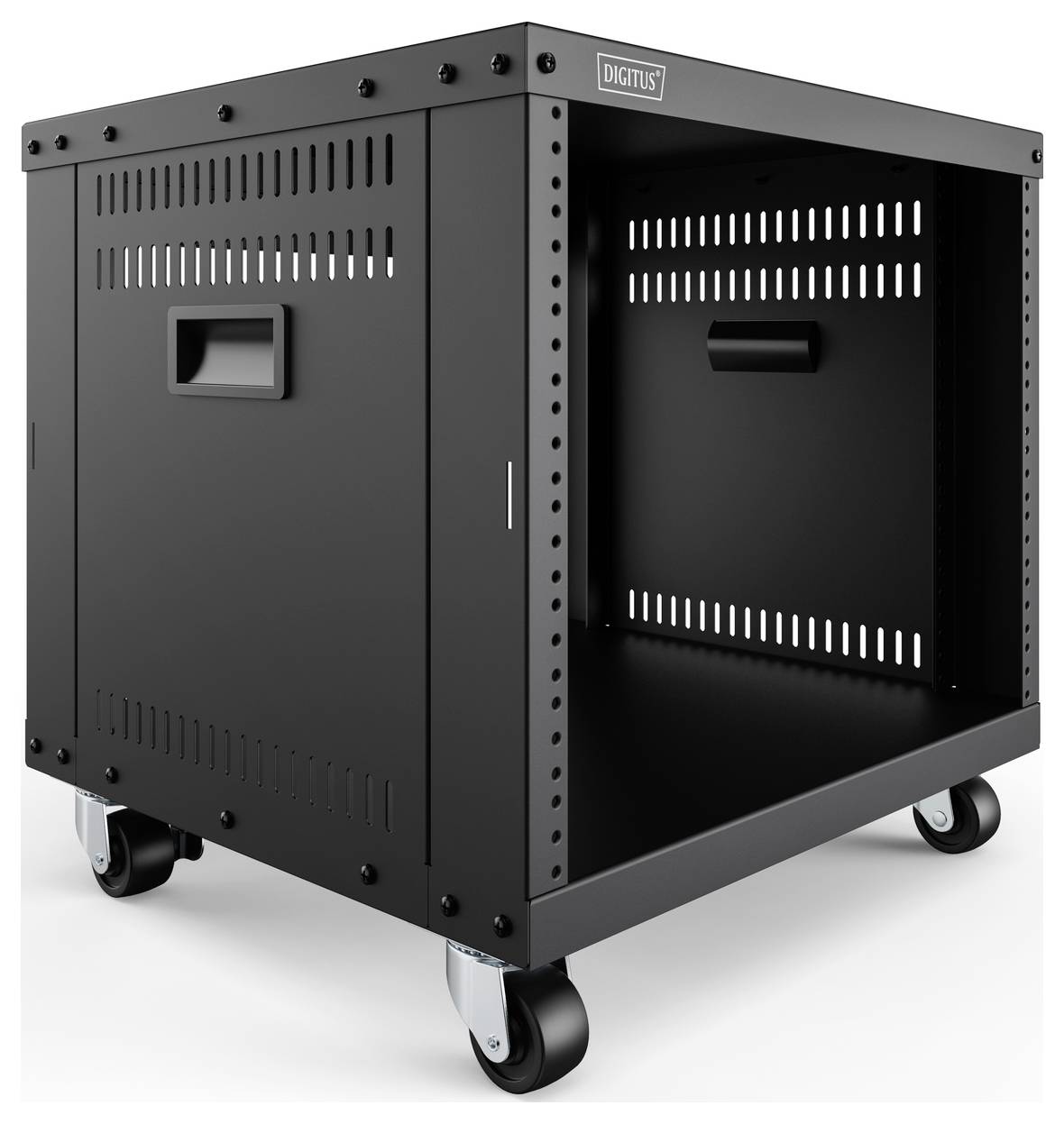 Digitus DN-48000 19 tommer rackvogn 8 U Stålplade-4