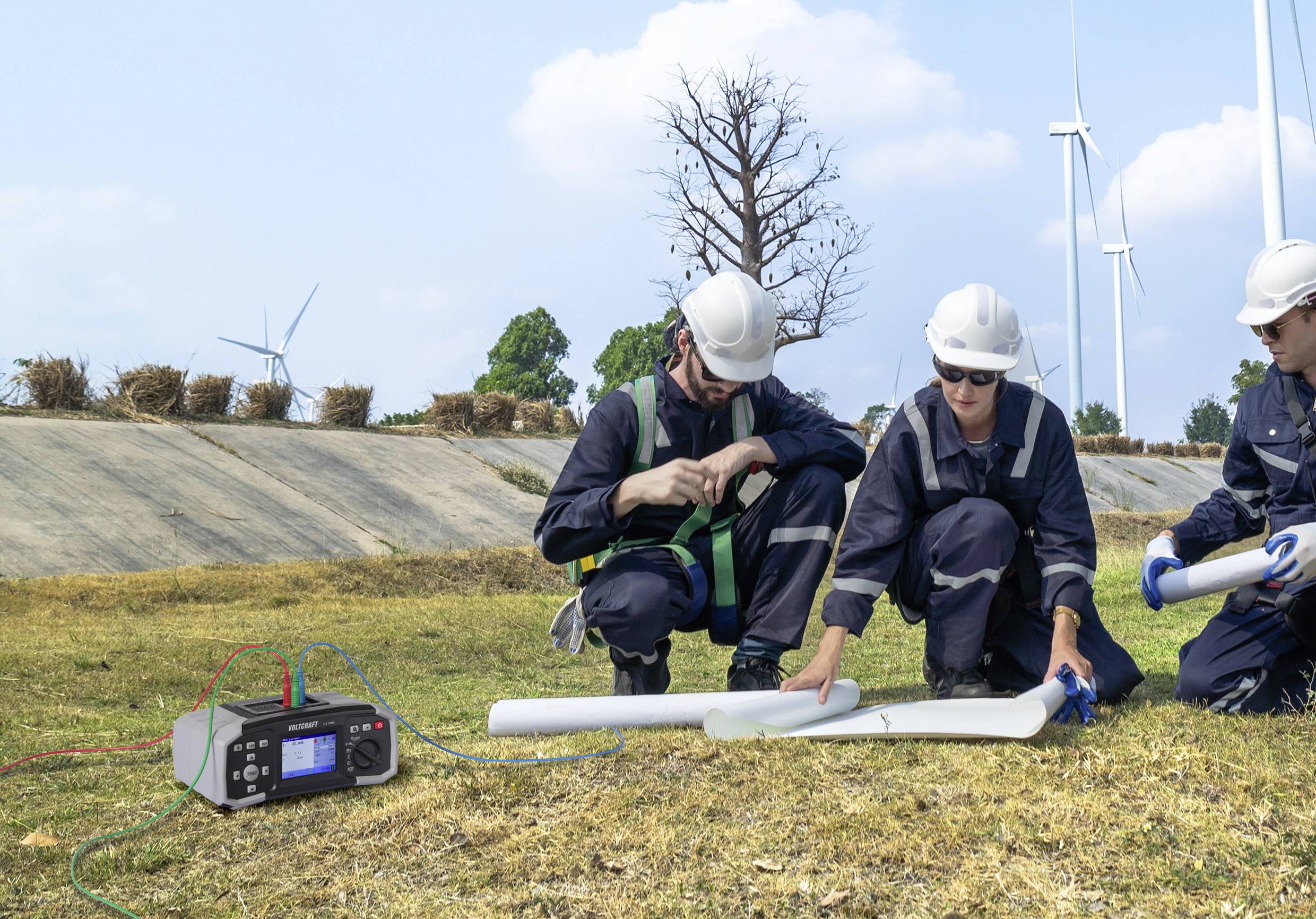 VOLTCRAFT IST 1000 Installationstester Kalibreret (ISO) VDE-Norm 0100-8