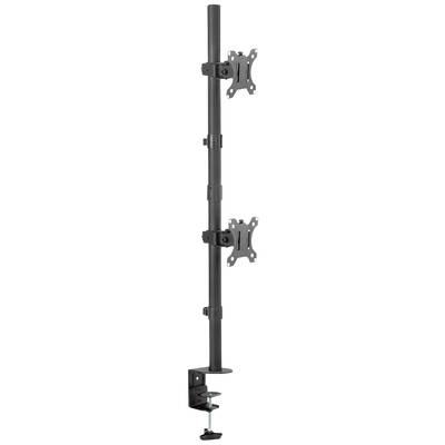 Digitus DA-90438 Enkel Skærmbeslag 5,1 cm (2") - 304,8 cm (120") Sort Kan trækkes ud, Drejbar, Højdeindstilling, Vippeba