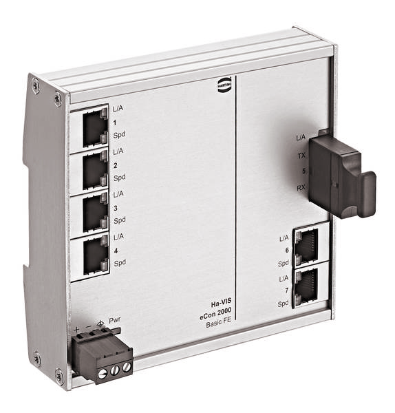 HARTING 24020061200 24 02 006 1200 Industrial Ethernet Switch 100 MBit/s