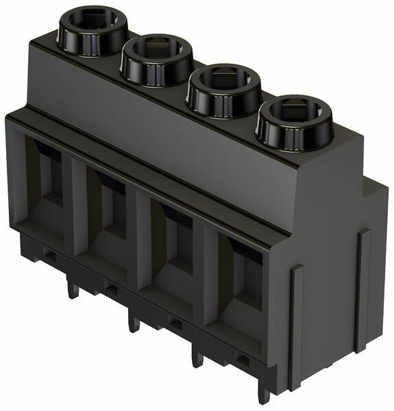 HARTING 14 02 022 5402 000 Printklemme Poltal 2 Sort 1 stk Piece