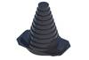 Industristikforbindelse Amphenol C146 09140008300 HARTING Indhold: 1 stk Kabeltætning