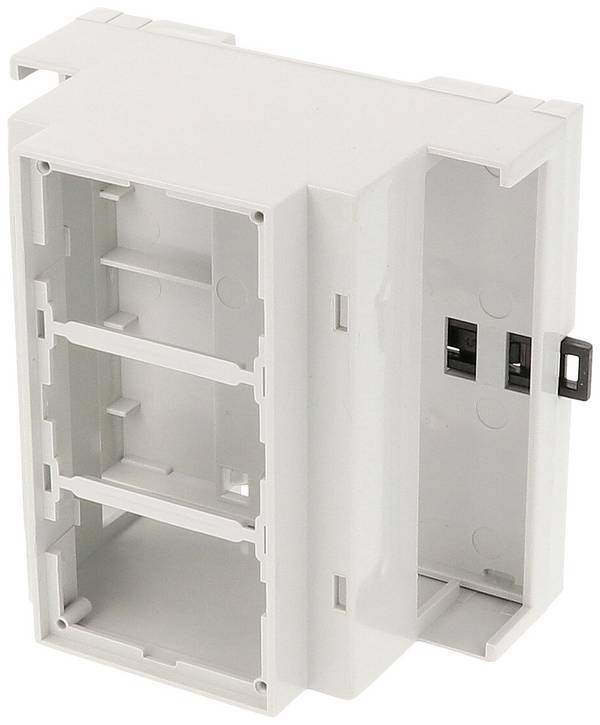 Hammond Electronics 1597DIN5MH53 DIN-skinnekabinet åben 90 x 58 x 88 PPO Lysegrå 1 stk