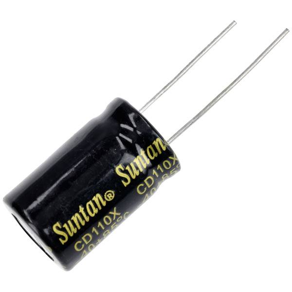 Suntan TS13DE1E472MSB0C0R Elektrolytkondensator 7.5 mm 4700 µF 25 V 20 % (L x B) 25 mm x 16 mm 1 stk