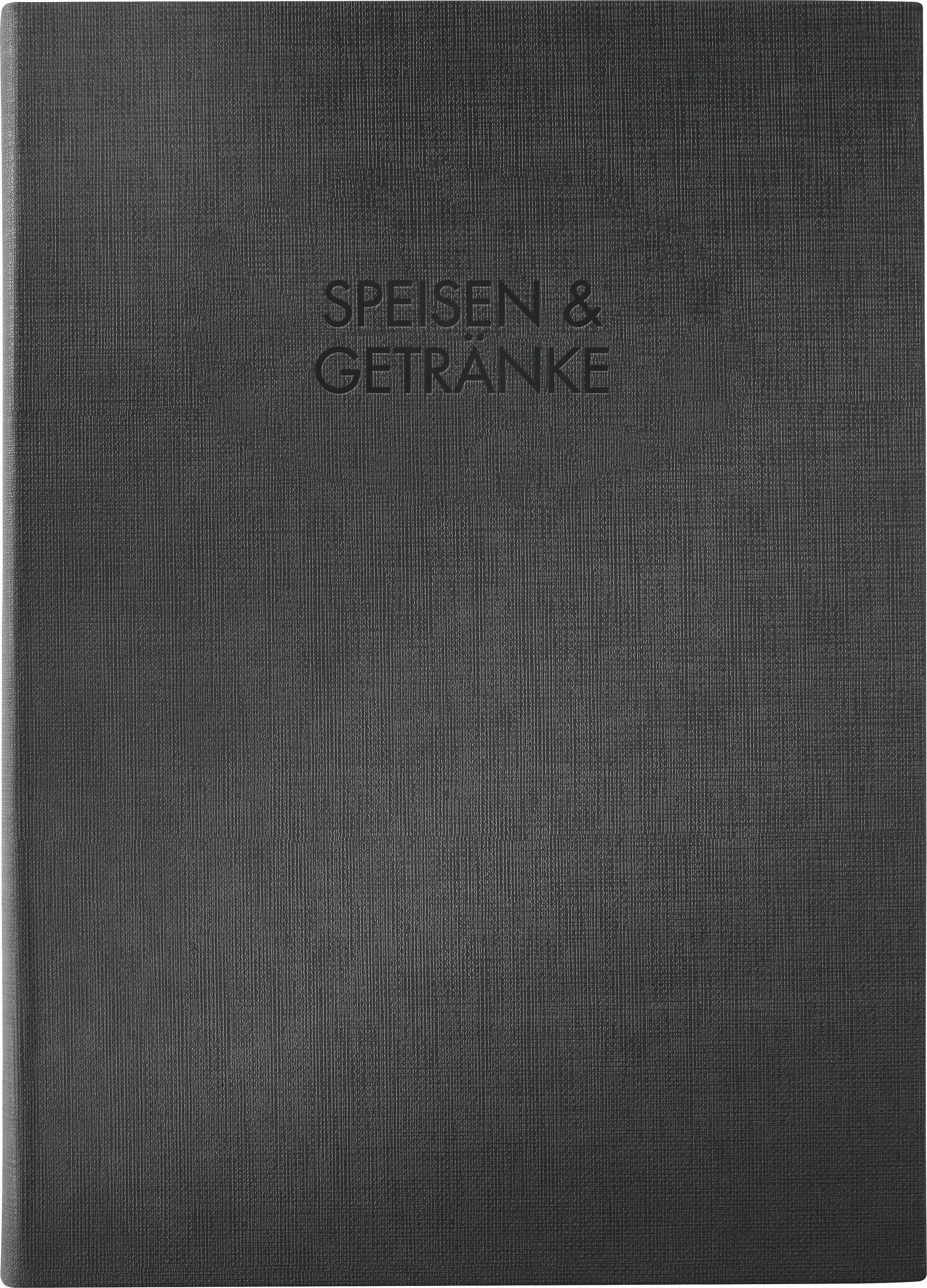 Sigel Menukort-mappe SM111 Sort 1 stk