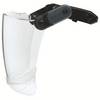 uvex pronamic 9916001 Beskyttelsesvisir inkl. UV-beskyttelse, Anti-beslagsbeskyttelse, Med antirids-beskyttelse Sort EN 166:2001, EN 170:2002