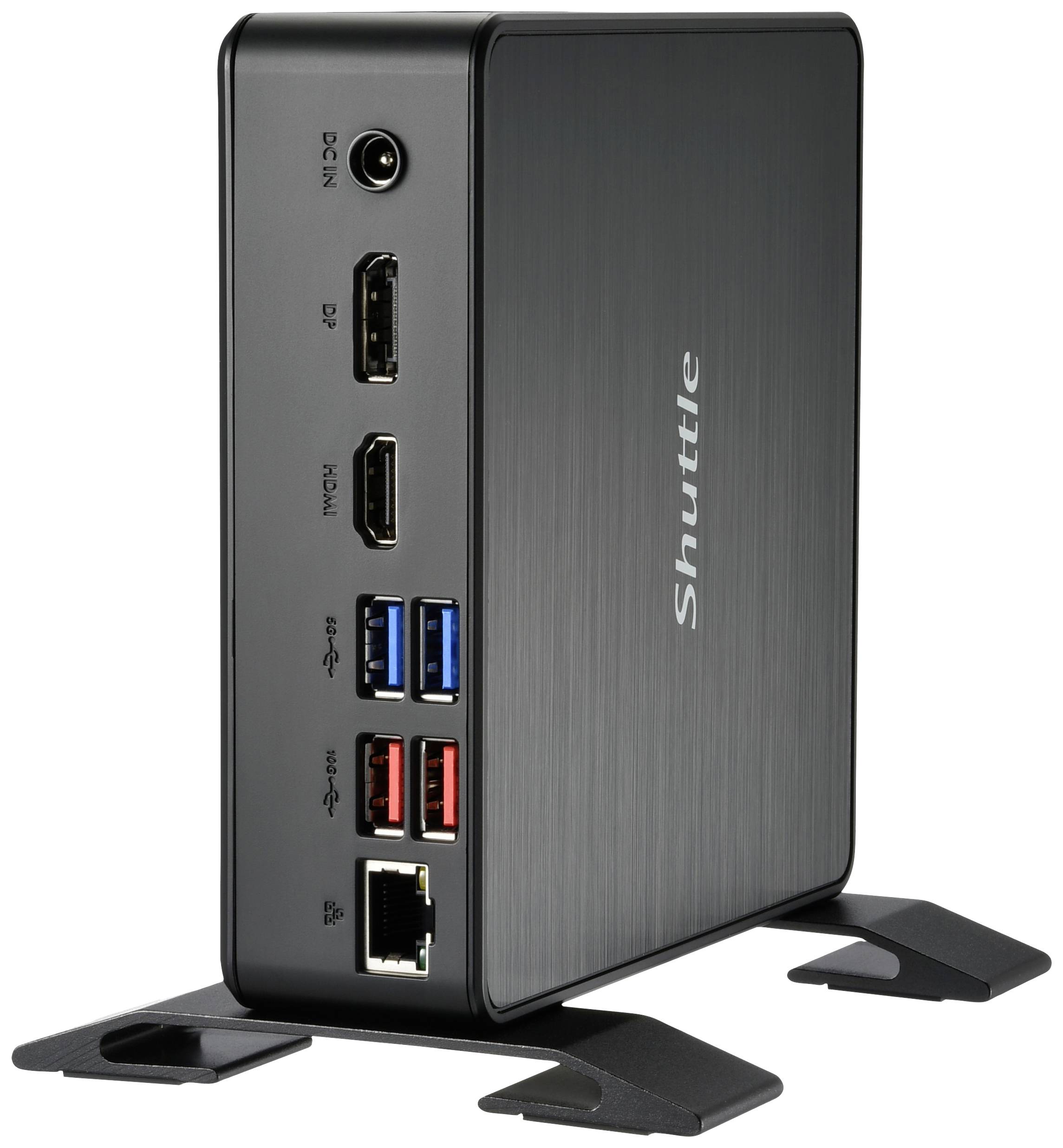 Shuttle Barebone XPC nano NC4010BA Intel® Celeron® 7305 4.4 GHz 4 GB RAM Intel UHD Graphics 620 Win 11 Pro NC4010BA