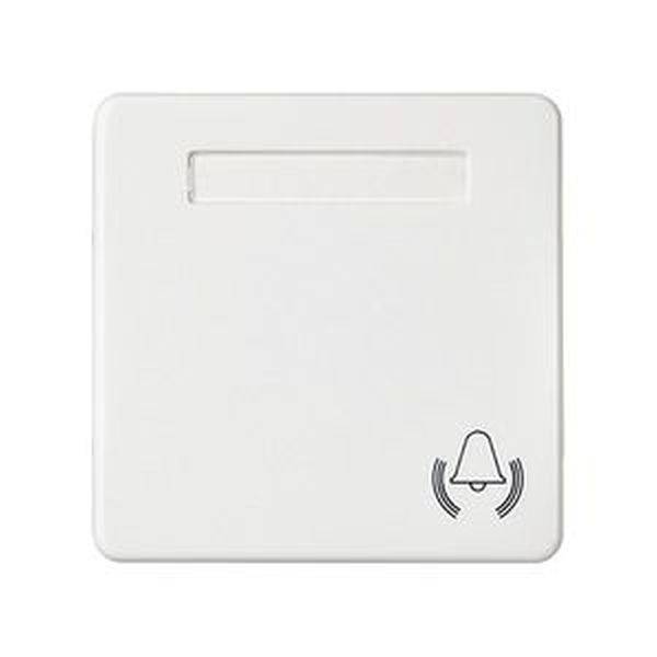 En hvid kontakt med et klokke-symbol, der indikerer en ringeefunktion.