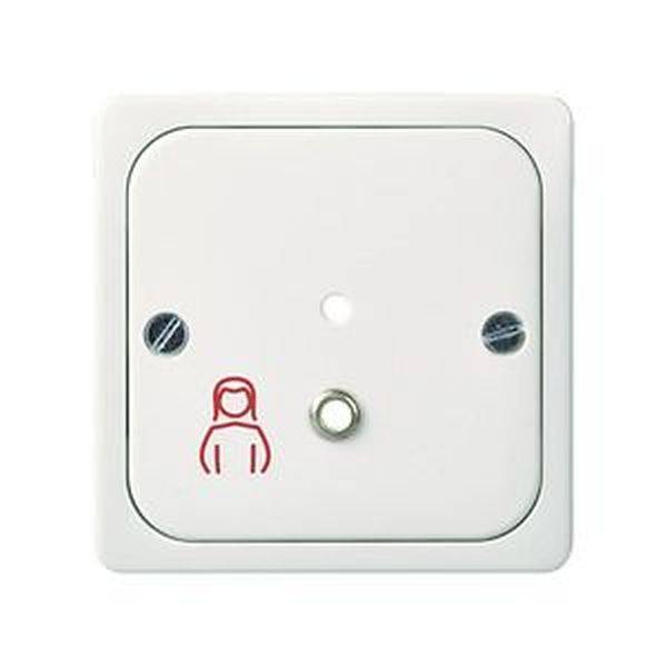 ELSO 735834 GIRA kontaktprogrammer   Klar hvid 1 stk