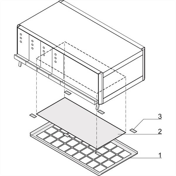 nVent SCHROFF 64571035 Luftfiltermåtte   1 stk