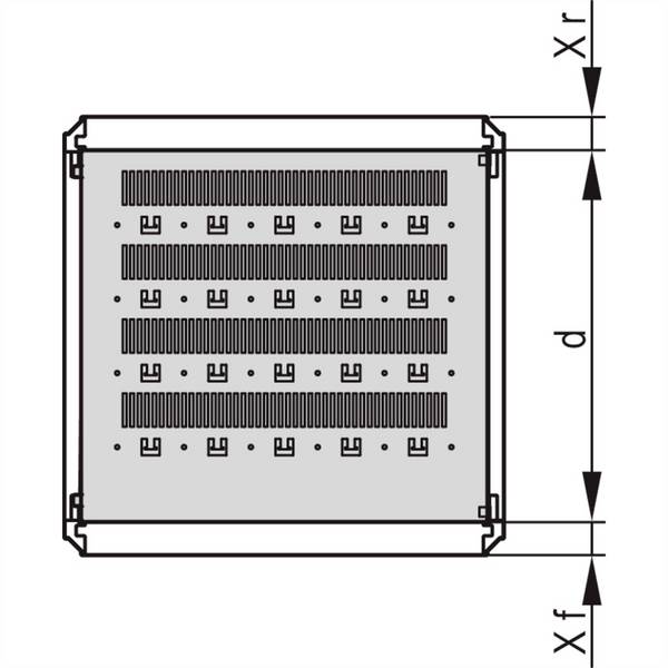 nVent SCHROFF 22130323 Rackhylde  (B x T) 600 mm x 497 mm 1 stk
