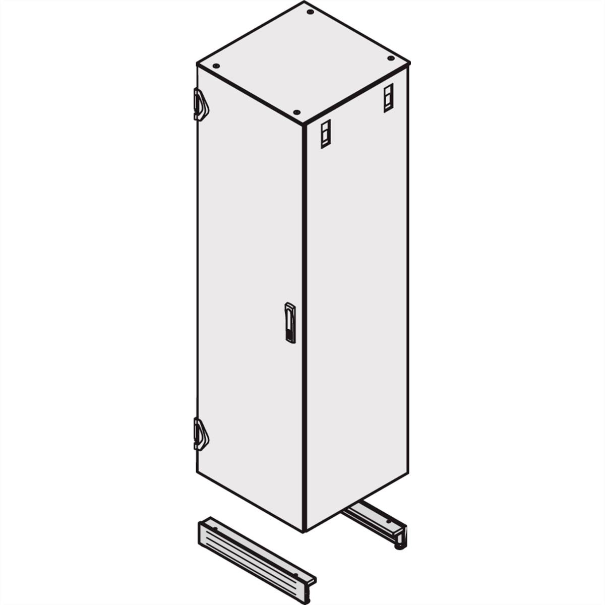 nVent SCHROFF 23130387 Sokkel indstillelig (B x H x T) 600 x 100 x 600 mm 1 stk