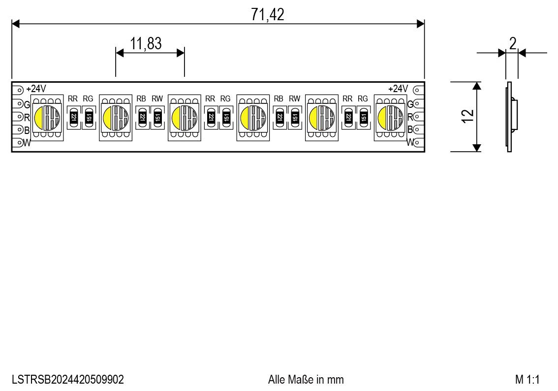 EVN EVN Lichttechnik LSTRSB2024420509902 LED-striber EEK: G (A - G) 1 stk-2