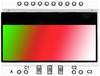 Display Elektronik Baggrundslys Grøn/rød, Hvid