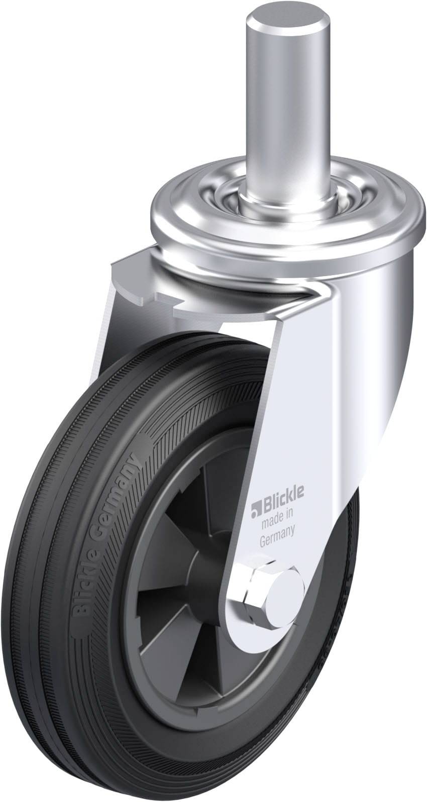 Blickle 577577 LEZ-VPP 150G-27 Styrehjul i stål Hjuldiameter: 150 mm Bæreevne (maks.): 135 kg 1 stk
